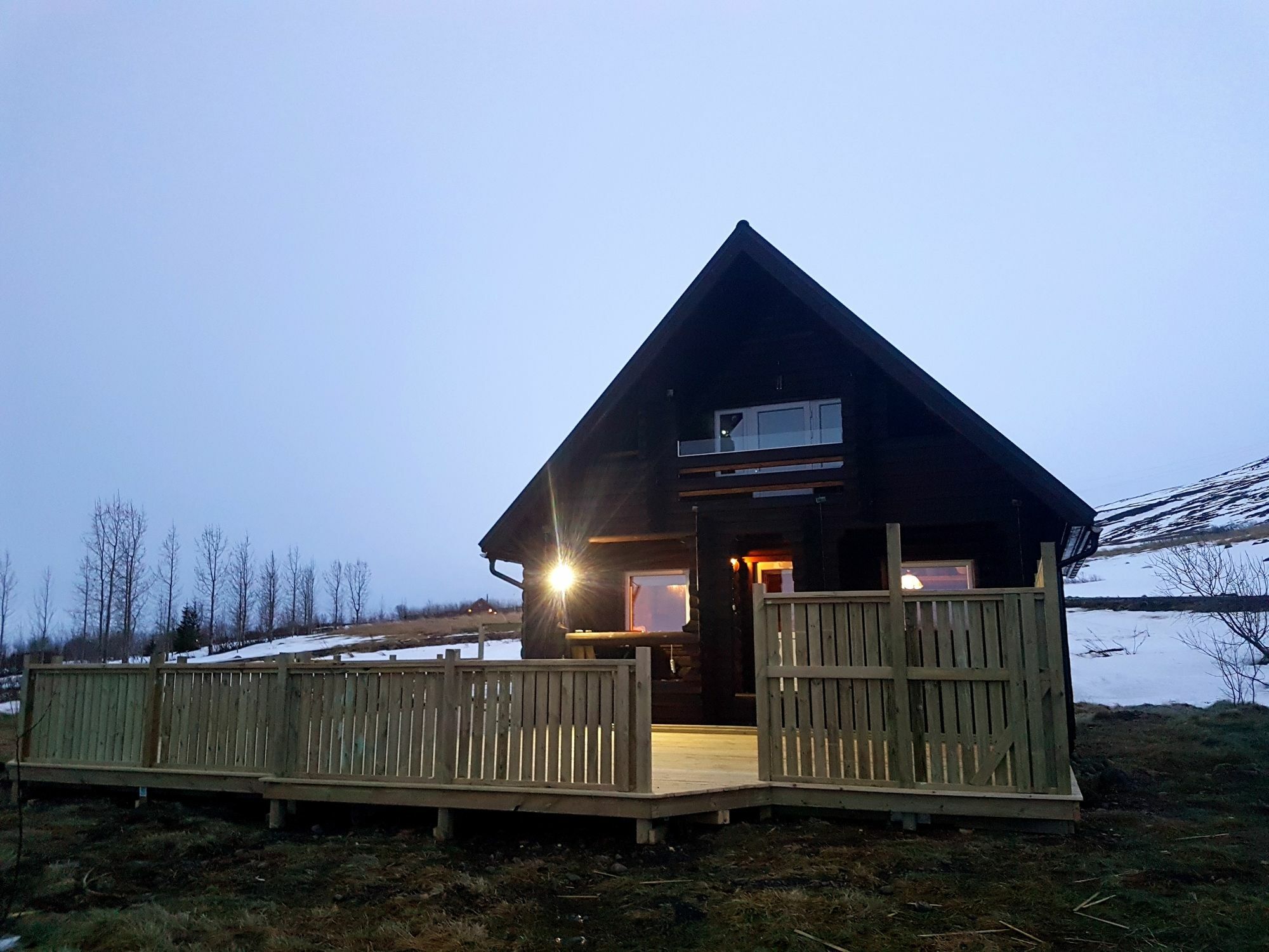 Akureyri Log Cottage Екстериор снимка